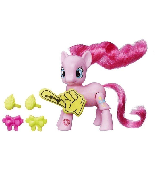 My Little Pony Pinkie Pie Fanática Articulada
