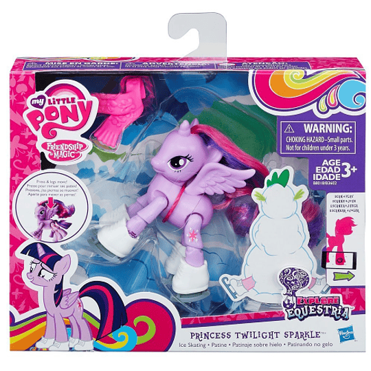 my little pony patinaje sobre hielo Articulada