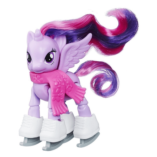 my little pony patinaje sobre hielo Articulada