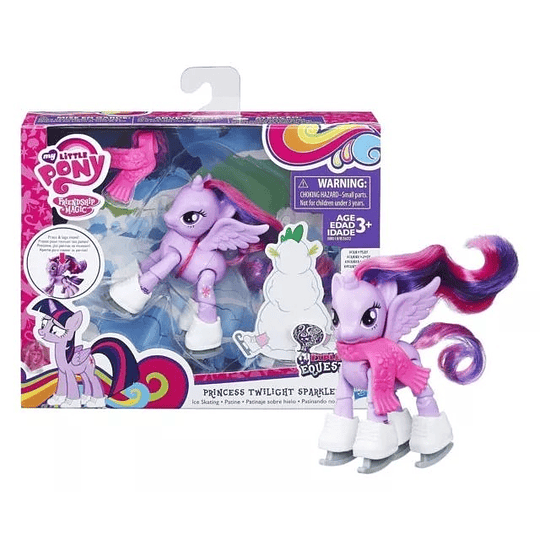 my little pony patinaje sobre hielo Articulada