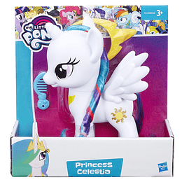 My Little Pony Muñeca Pony con Accesorios, Princesa Celestia de 8"