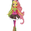 My Little Pony Toy Equestria Girls Fluttershy Deluxe Doll Neon Rainbow Rocks