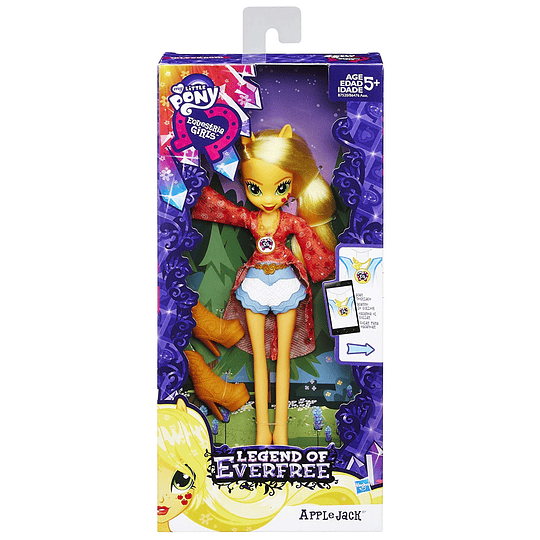 My Little Pony Equestria Girls Muñeca Legend de Everfree Applejack