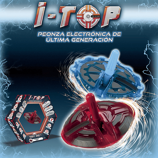  Goliath- I-Top Vortex, Color Rojo