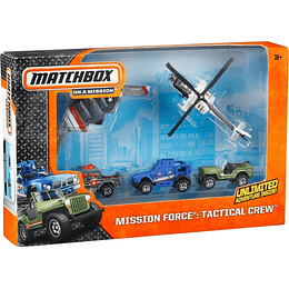 Matchbox Conjunto de vehículos Mission Force