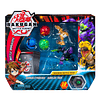 Bakugan, Darkus Cyndeous & Aurelus Trox, tarjetas coleccionables y criaturas de transformación