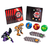 Bakugan, Darkus Cyndeous & Aurelus Trox, tarjetas coleccionables y criaturas de transformación