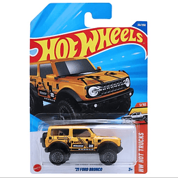 21 Ford Bronco 1/10 Hot Wheels