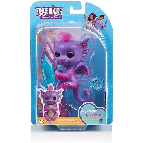  Fingerlings Kaylin Dragón interactivo