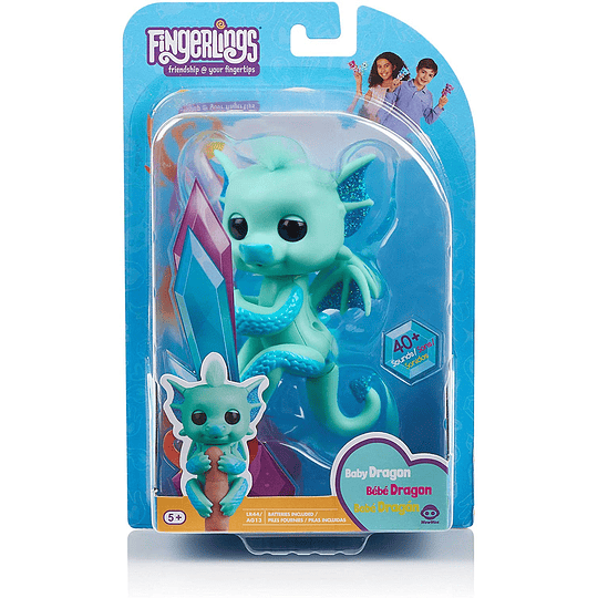 Fingerlings Noa Dragón interactivo