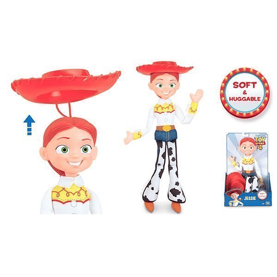 Jessie la vaquera, suave - 35cm de altura Toy Story 4