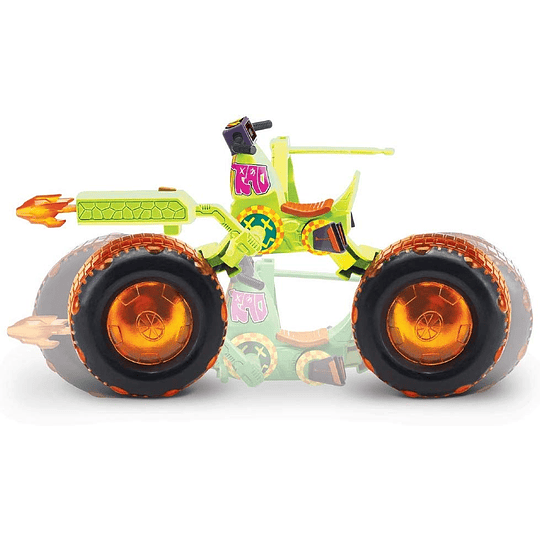 Tortugas Ninjas Miguel Angel - Moto mutantes vehículo con figura 