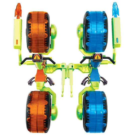 Tortugas Ninjas Leonardo - Moto mutantes vehículo con figura 