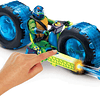 Tortugas Ninjas Leonardo - Moto mutantes vehículo con figura 