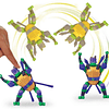 Tortuga Ninjas Donatello - The Rise Deluxe Figuras de acción 