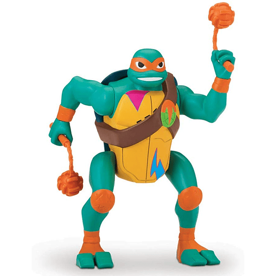 Tortuga Ninjas Miguel Angel - The Rise Deluxe Figuras de acción 