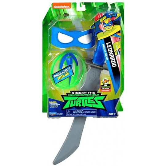 Tortuga Ninja Leonardo Accesorios 