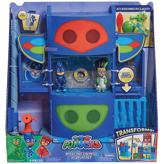 PJ Masks Lavoratorio 3 pisos