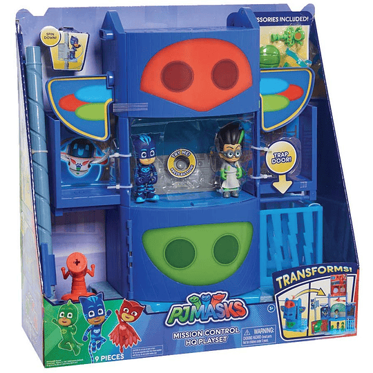 PJ Masks Lavoratorio 3 pisos