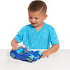  PJ Masks- Vehículo Deluxe gatauto y gatuno, Color Azul