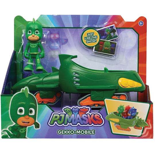 PJ Masks Vehículos Gekko Móvil y Gekko Bandai