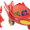 PJ Masks Vehículos Búho Deslizador Móvil y Búho Bandai