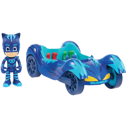 PJ Masks Vehículos Gato Móvil y Gatuno Bandai