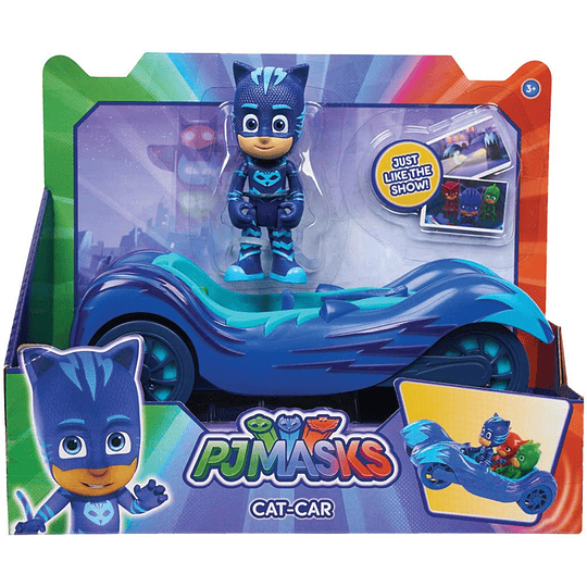 PJ Masks Vehículos Gato Móvil y Gatuno Bandai