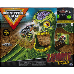 Monster Jam  Zombie - Playsets acrobacias 1:64 