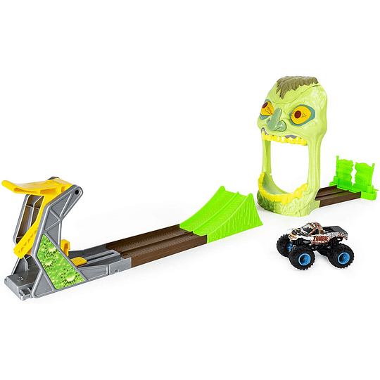 Monster Jam  Zombie - Playsets acrobacias 1:64 