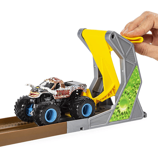 Monster Jam  Zombie - Playsets acrobacias 1:64 