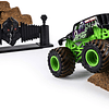 Monster Jam  - Grave Digger Monster Dirt Deluxe Set escala 1:64 