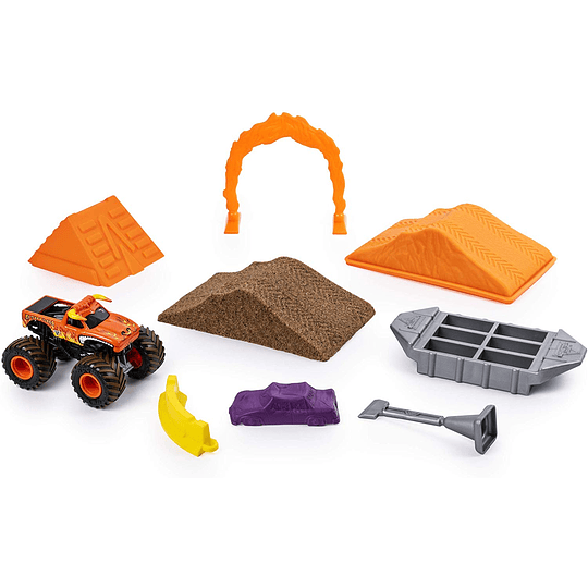 Monster Jam  - El Toro Loco Monster Dirt Deluxe Set escala 1:64 