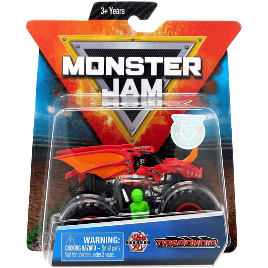 Monster Jam Dragonoid 1:64 con figura