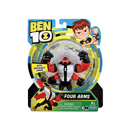  Ben 10 - Cuatro brazos Figuras de acción