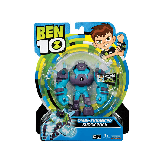  Ben 10  -  Shock Rock Figuras de acción