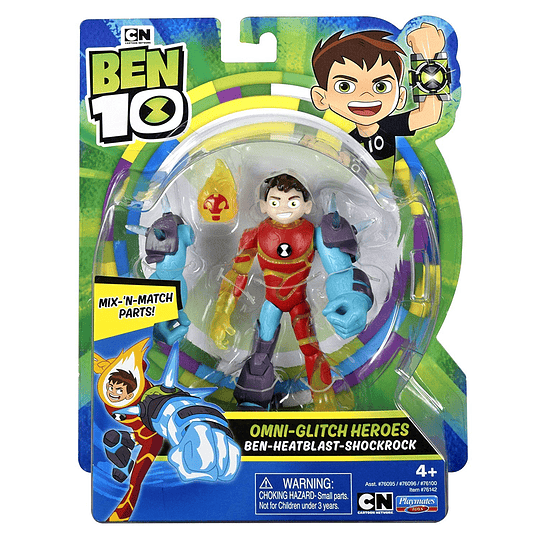 Ben 10 -Heatblast-Shock Rock
