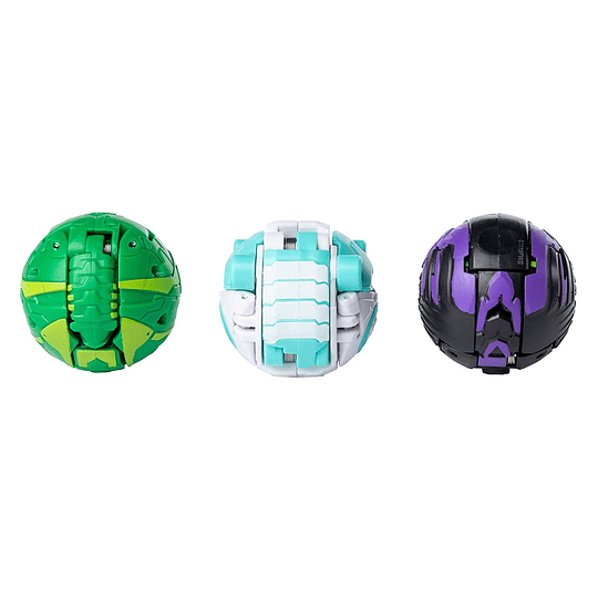 Bakugan Haos Nillious Starter Pack de 3 unidades