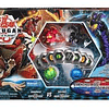 Bakugan, Battle Bundle con 4 Bakugan y Exclusive Mat Mat, Walmart Exclusive