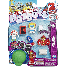 Botbots Transformers Pack de 8