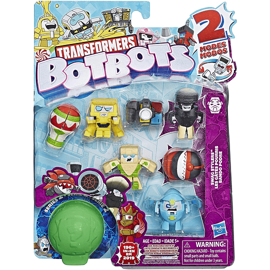 Botbots Transformers Pack de 8