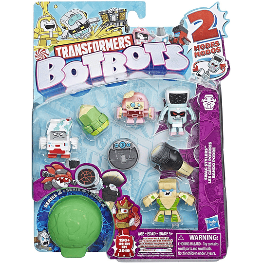 Botbots Transformers Pack de 8