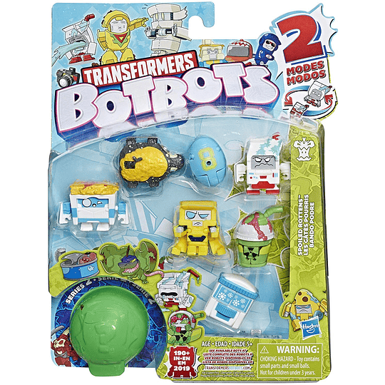 Botbots Transformers Pack de 8