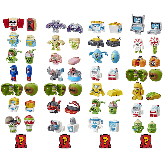 Botbots Transformers Pack de 8