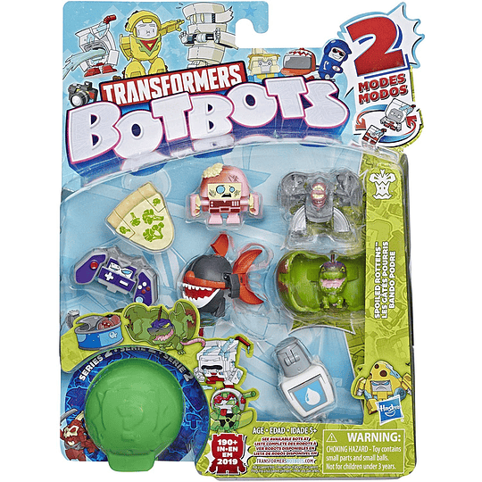 Botbots Transformers Pack de 8
