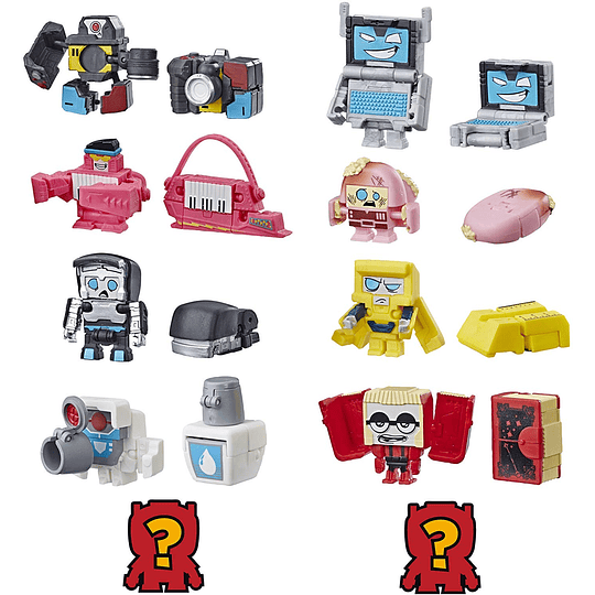 Botbots Transformers turma da Mochila Pack de 5