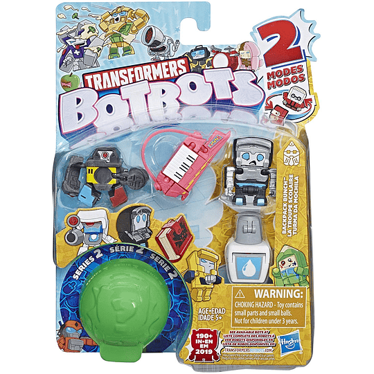 Botbots Transformers turma da Mochila Pack de 5