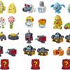 Botbots Transformers equipo de casa Pack de 5