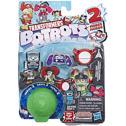 Botbots Transformers tropa da musica Pack de 5