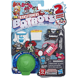 Botbots Transformers tropa de musica Pack de 5
